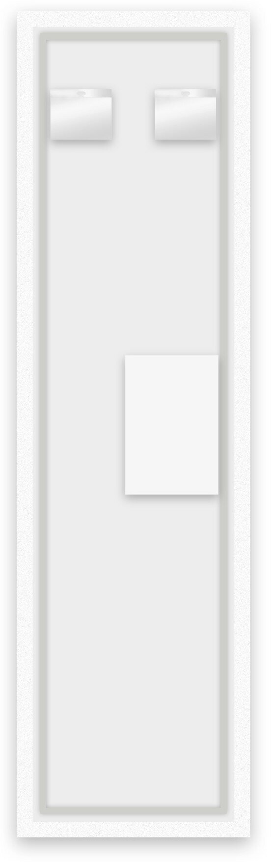 фото Зеркало AZARIO 450х16000 сенсорный выключатель с функцией диммера AZ-Z-110CS