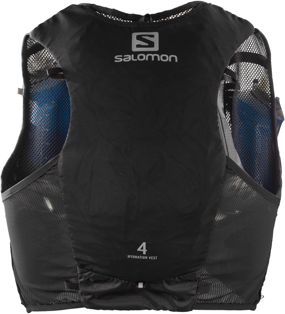 Рюкзак-жилет Salomon ADV HYDRA VEST 4 литра, для бега, размер M, цвет черный