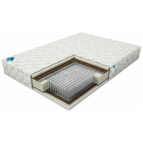 фото Матрас dimax практик медиум лайт 1000, 85x200 см, пружинный