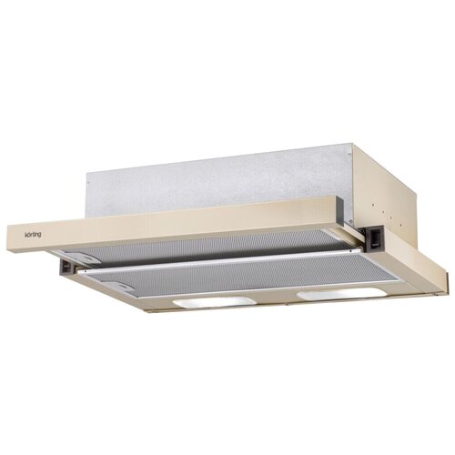 Встраиваемая вытяжка Korting KHP 6211 B цвет корпуса бежевый цвет окантовкипанели бежевый 50000000₽
