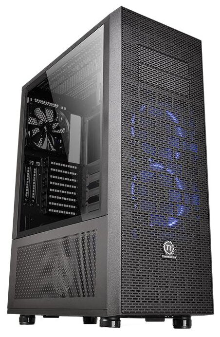 Компьютерный корпус Thermaltake Core X71 TG, черный