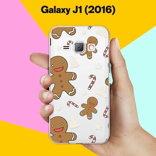 Силиконовый чехол на Samsung Galaxy J1 (2016) Пряня / для Самсунг Галакси Джей 1 (2016) силиконовый чехол три кота на samsung galaxy j1 2016 самсунг джей 1 2016