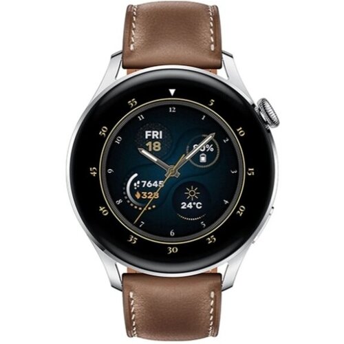 Умные часы HUAWEI Watch 3 Pro Classic, grey/brown