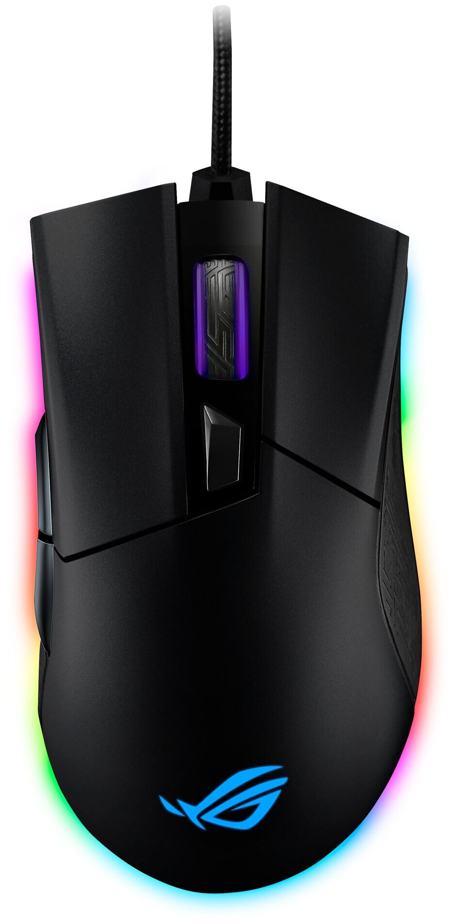 Мышь ASUS ROG Gladius II Origin, игровая, оптическая, проводная, USB, черный [90mp00u1-b0ua00]