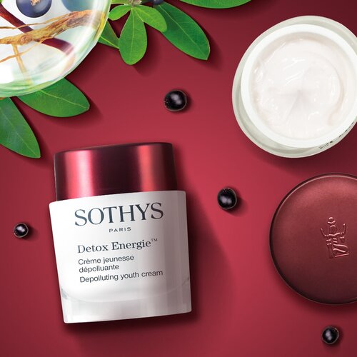 Купить Sothys Detox Energie Depolluting Youth Cream Омолаживающий энергонасыщающий детокс-крем для лица, 50 мл