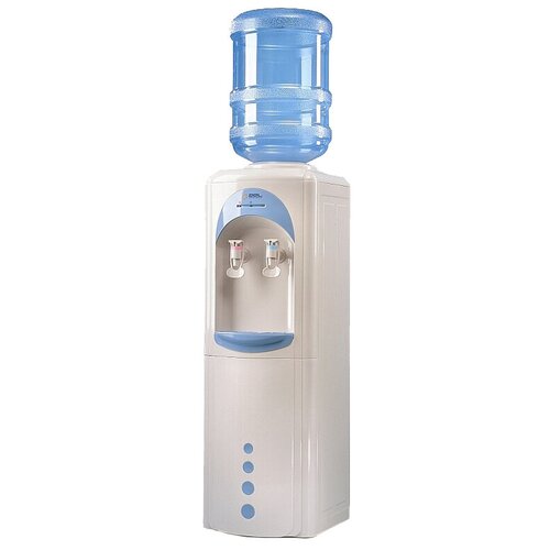 Кулер для воды AEL LD-AEL 17, напольный, нагрев/охлаждение электронное, 2 крана, белый/голубой, 00067