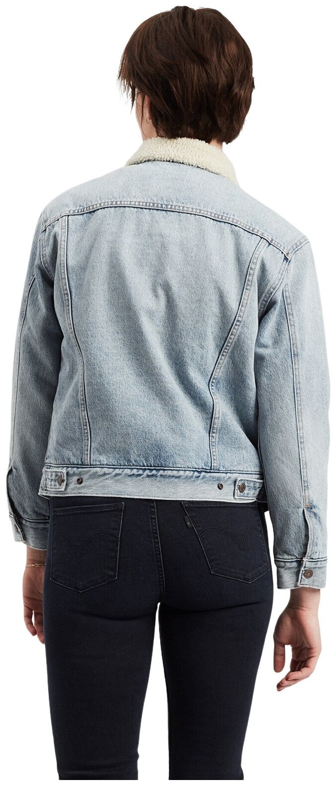 Джинсовая куртка Levi's Ex-Boyfriend Sherpa Trucker Jacket