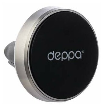 Автомобильный держатель Deppa Mage Mini для смартфонов магнитный серебристый - фото №10
