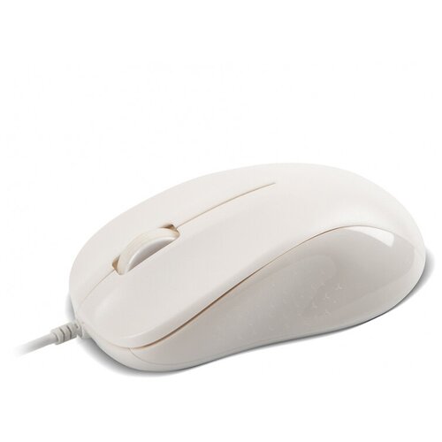 CBR CM 131c White Мышь проводная оптическая USB 1200 dpi 3 кнопки и колесо прокрутки ABS-пластик возможность нанесения логотипа длина кабеля 30100₽