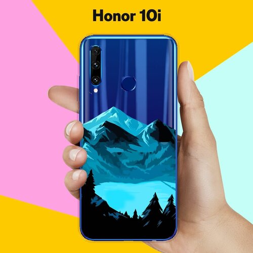 Силиконовый чехол Горы и озеро на Honor 10i силиконовый чехол горы и озеро на honor 9s