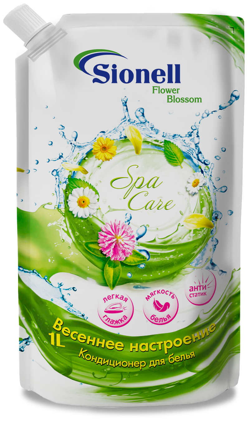 Sionell Кондиционер для белья Spa Care Flower Blossom, 1 л