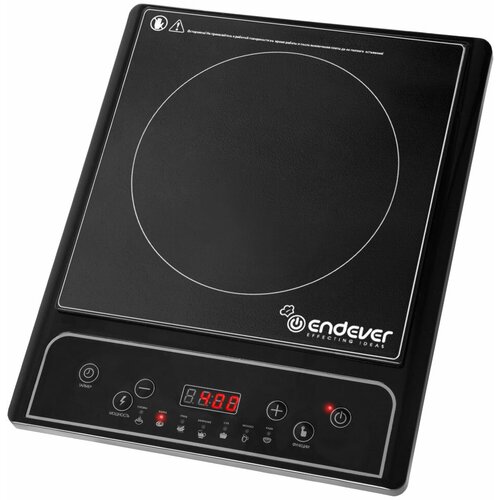 Плитка настольная индукционная ENDEVER Skyline IP-22 black Мощность 2000Вт 1 конфорка 80530 283900₽