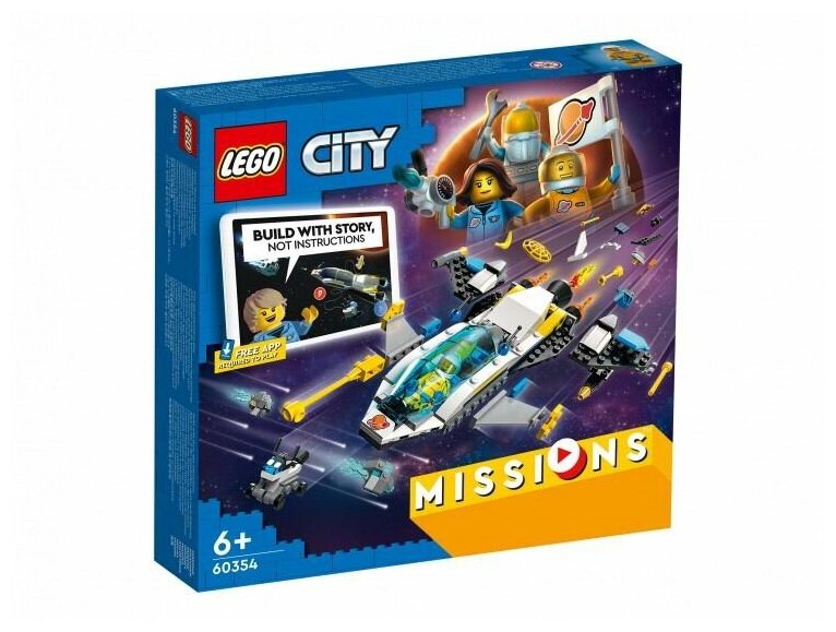 Конструктор LEGO CITY Космическая экспедиция на Марс 60354-L