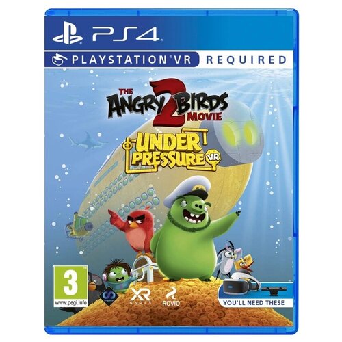 Игра The Angry Birds Movie 2: Under Pressure VR Standard Edition для PlayStation 4 система vr sony playstation vr cuh zvr2 camera gran turismo sport playstation vr worlds 1920x1080 120 гц черно белый