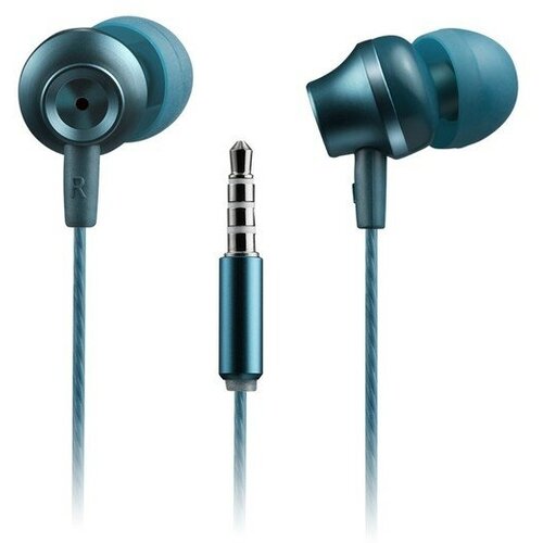 Наушники Canyon SEP-3 вакуумные микрофон 15 мм 32 Ом 100 дБ 12 м 35мм синезеленые 68700₽