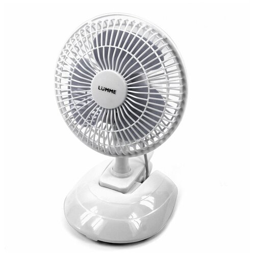 LUMME LU-109 белыйсерый вентилятор настольный 65600₽