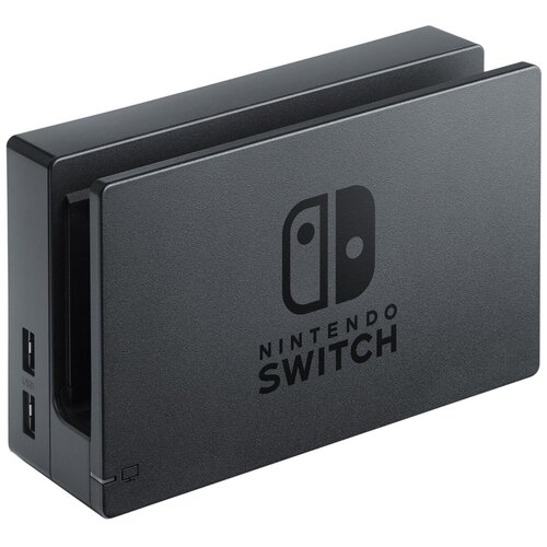 Nintendo Док-станция для консоли Nintendo Switch, черный, 1 шт. кристаллическая док станция для nintendo switch