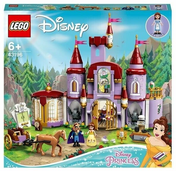 Конструктор LEGO Disney Princess 43196 Конструктор лего Принцессы Дисней Замок Белль и Чудовища