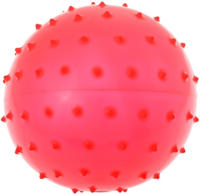 Мячик массажный, матовый пластизоль, диаметр18 см, 43 г