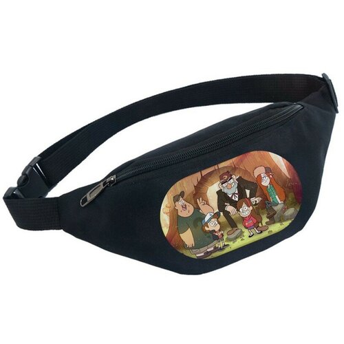 фото Сумка поясная noname, черный