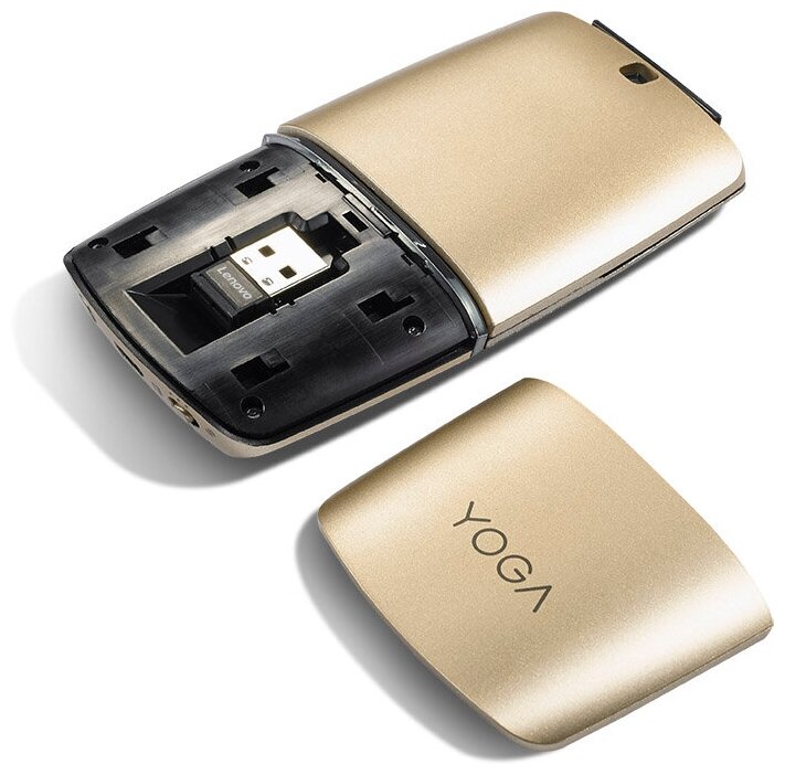 Мышь беспроводная Lenovo Optical Mouse M3803 Golden GX30K69567