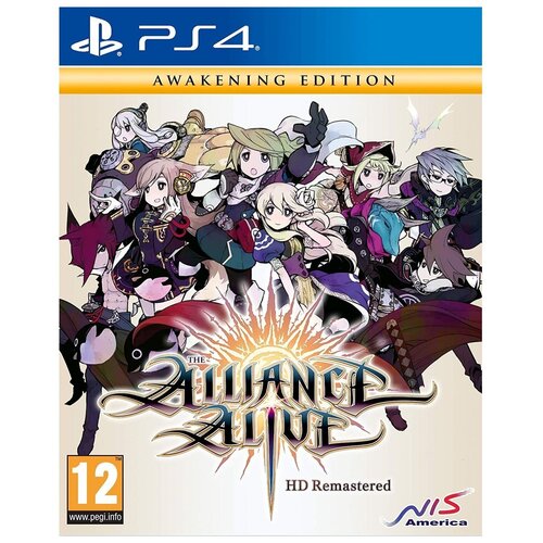 Игра The Alliance Alive HD Remastered. Awakening Edition для PlayStation 4 игра the yakuza remastered collection для playstation 4