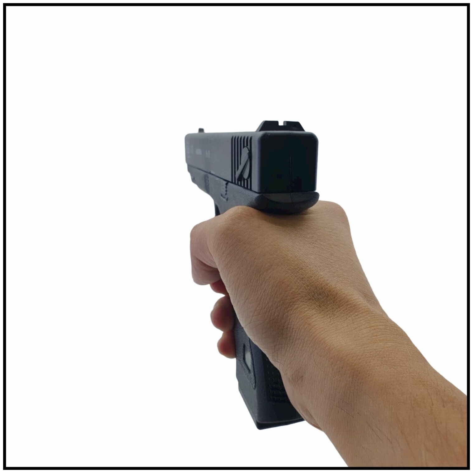 Пистолет пластиковый, детский Glock, 800 шариков в подарок ...