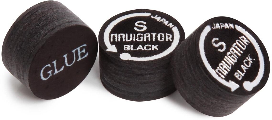 Наклейка для кия Navigator Black 14 мм Soft, 1 шт.