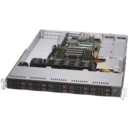 SuperMicro AS -1114S-WTRT Серверная платформа Supermicro A+ Server 1U Single AMD EPYC™ 7002 Series Processor 