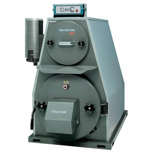 Твердотопливный котел пиролизный Kiturami KF-35A 24 кВт двухконтурный 24580000₽