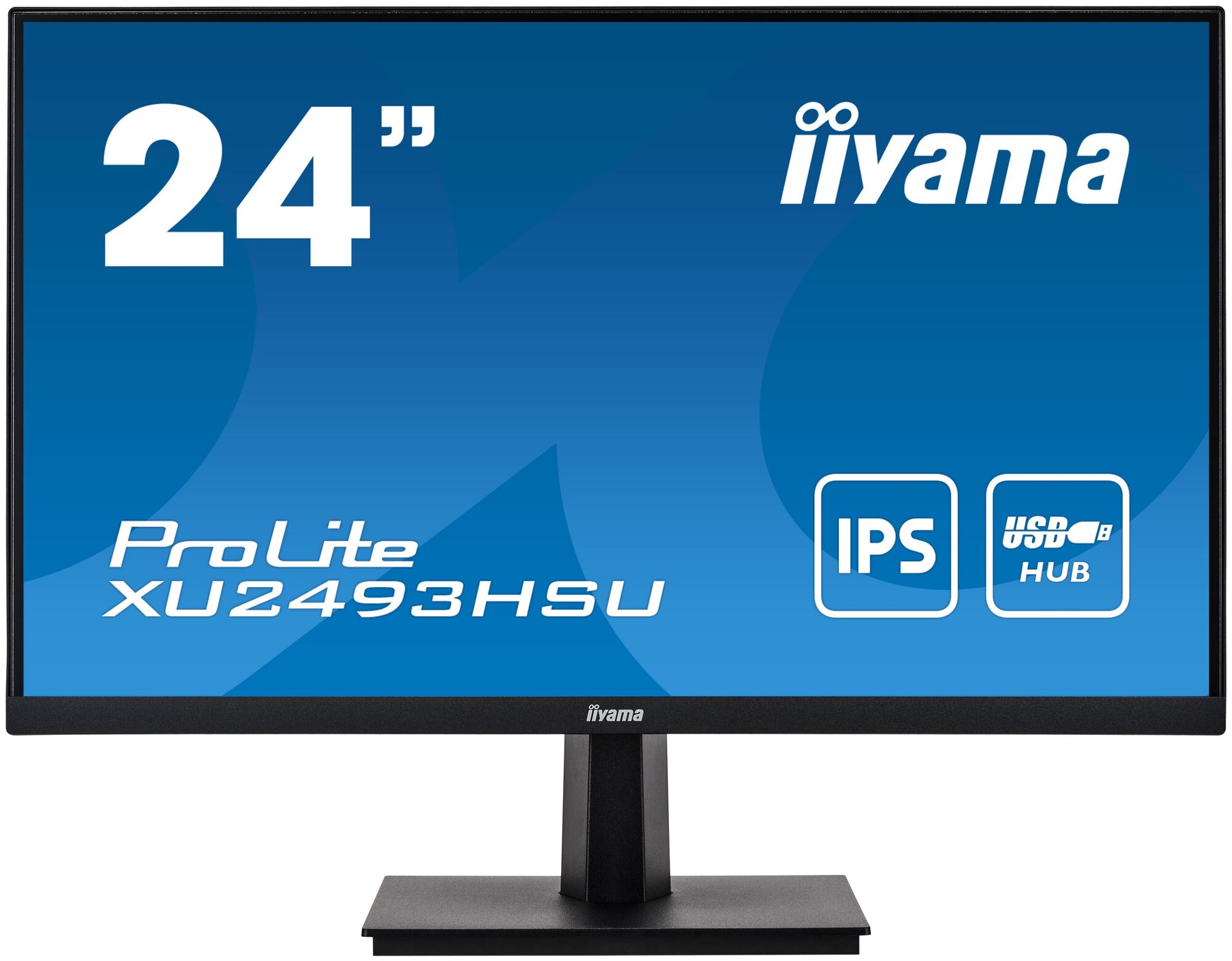 Монитор Iiyama 23.8" ProLite XU2493HSU-B1 черный IPS LED 16:9 HDMI DisplayPort M/M Mat 250cd USB