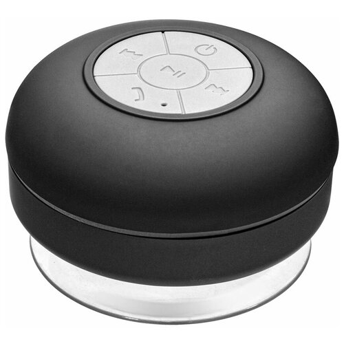 Портативная акустика 10 Ginzzu GM-872B 11651 3Вт 300мАч Handsfree влагозащита-IPX4 черный 250100₽
