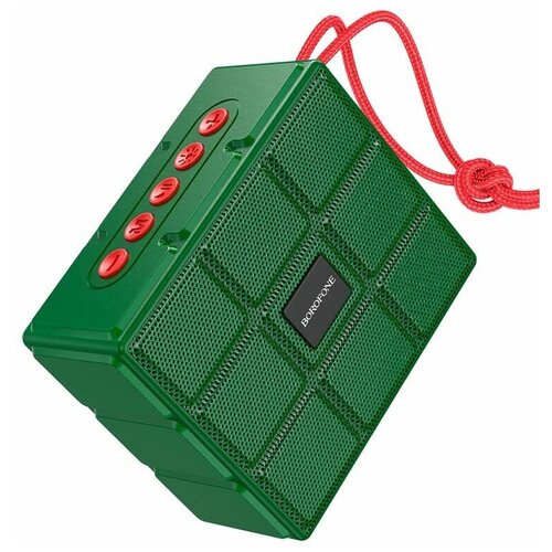 Беспроводная с подсветкой музыкальная блютуз колонка акустическая портативная TWS Bluetooth FM USB microSD для телефона Айфон и Андроид 131100₽