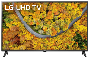 43" Телевизор LG 43UP75006LF, 4K Ultra HD, черный, смарт ТВ, WebOS