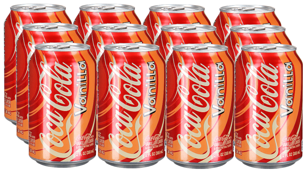 Газированный напиток Coca-Cola Vanilla, США, 0.355 л, 12 шт.