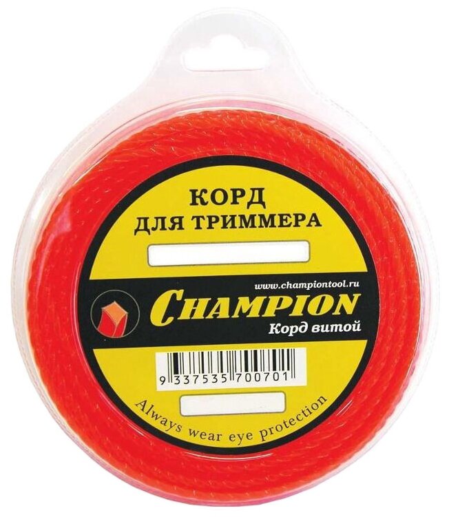 Леска для триммера Champion - фото №1