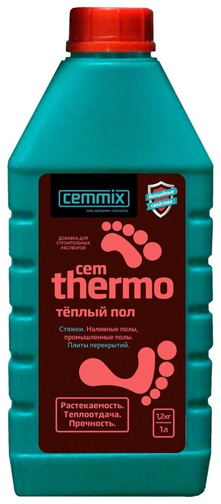 Добавка для теплых полов Cemmix CemThermo, 1 л