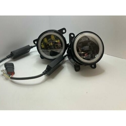 Противотуманки LED Рено Форд Митсубиси 70w