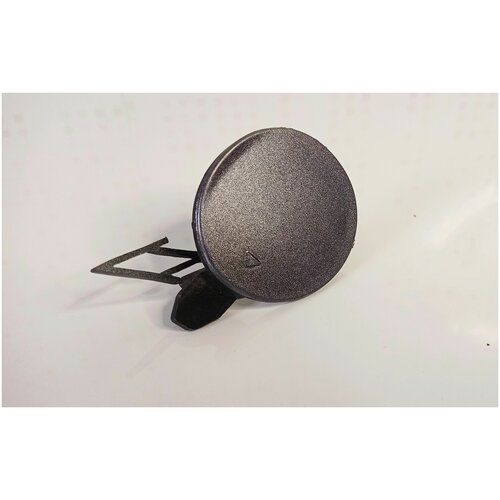 Заглушка в цвет под крюк Kia Rio 4 Киа Рио дорестайлинг (2017-2020) PGU-Белый