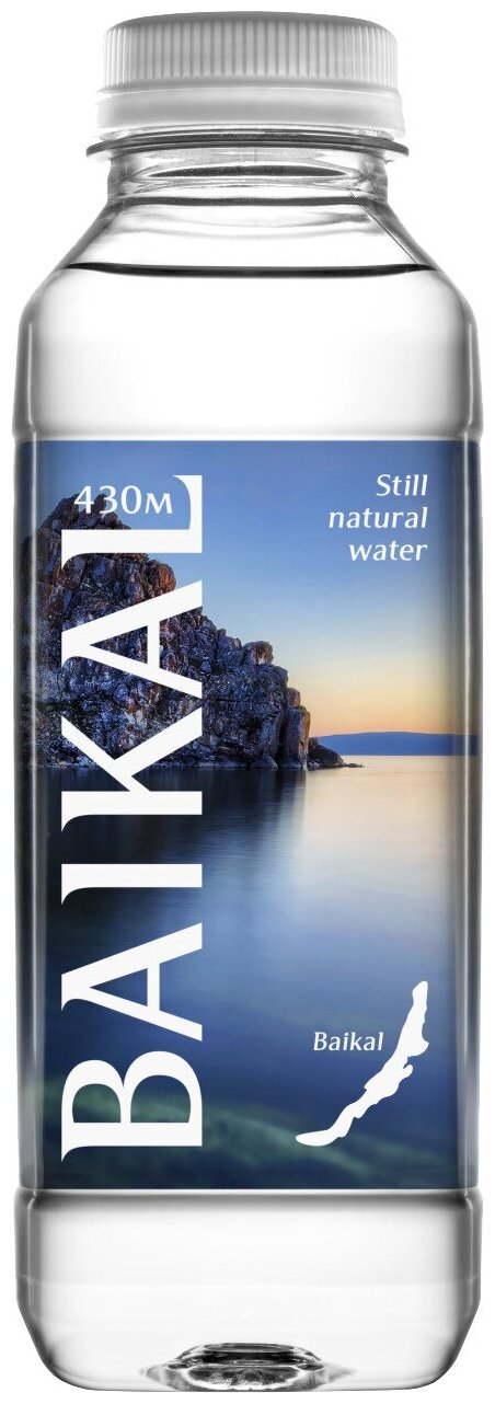 BAIKAL430 Байкальская глубинная вода, негаз., 0,45 л - фотография № 2
