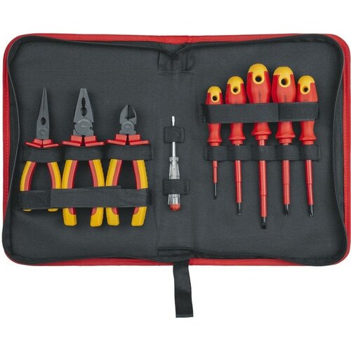 Набор инструмента диэлектрического 82 969 OHT-Ind01-H9 усилен. (9 предметов) | код.82969 | онлайт (10упак.)