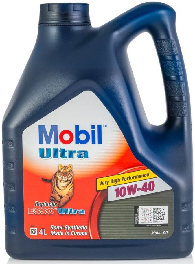 Масло моторное MOBIL ULTRA 10W40 4л