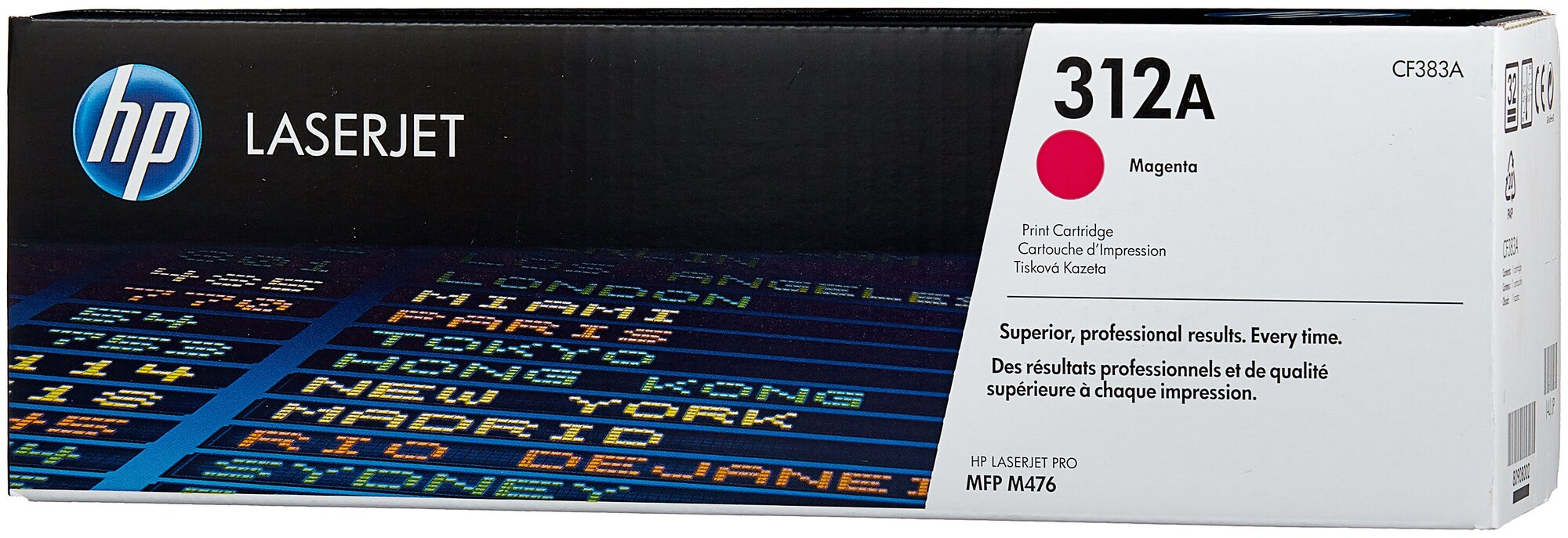 Картридж HP CF383A, 2700 стр, пурпурный
