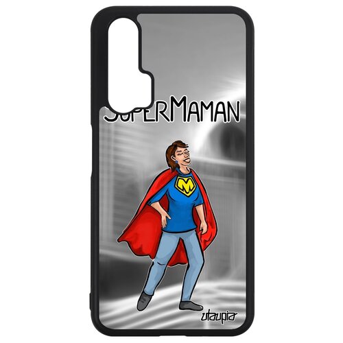 фото Чехол для мобильного honor 20 pro, "супермама" веселый рисунок utaupia