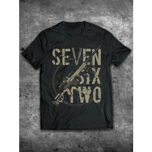 фото Футболка, размер 5xl, черный angryman