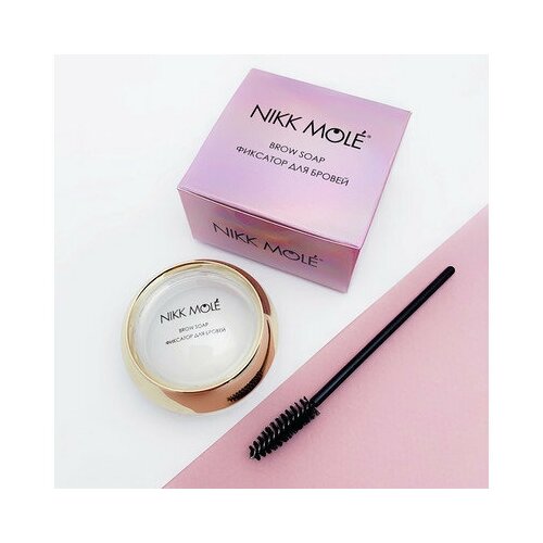 Фиксатор для бровей Nikk Mole Brow Soap (Кокос)