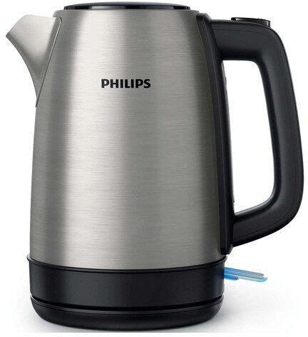 Чайник электрический Philips HD9350/91, 2200Вт, серебристый и черный