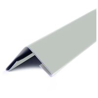 Угол наружный металлический белый, 50*50 мм, длина 1250 мм