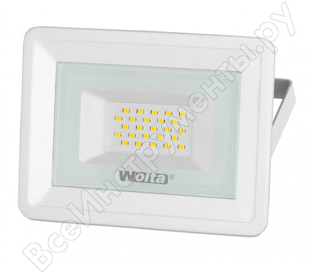 Wolta Светодиодный прожектор 5700K, 20 W SMD, IP 65, цвет белый, слим WFL-20W\/06W WFL-20W/06W