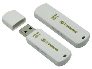 Флешка Transcend JetFlash 730 TS64GJF730 64 Гб White